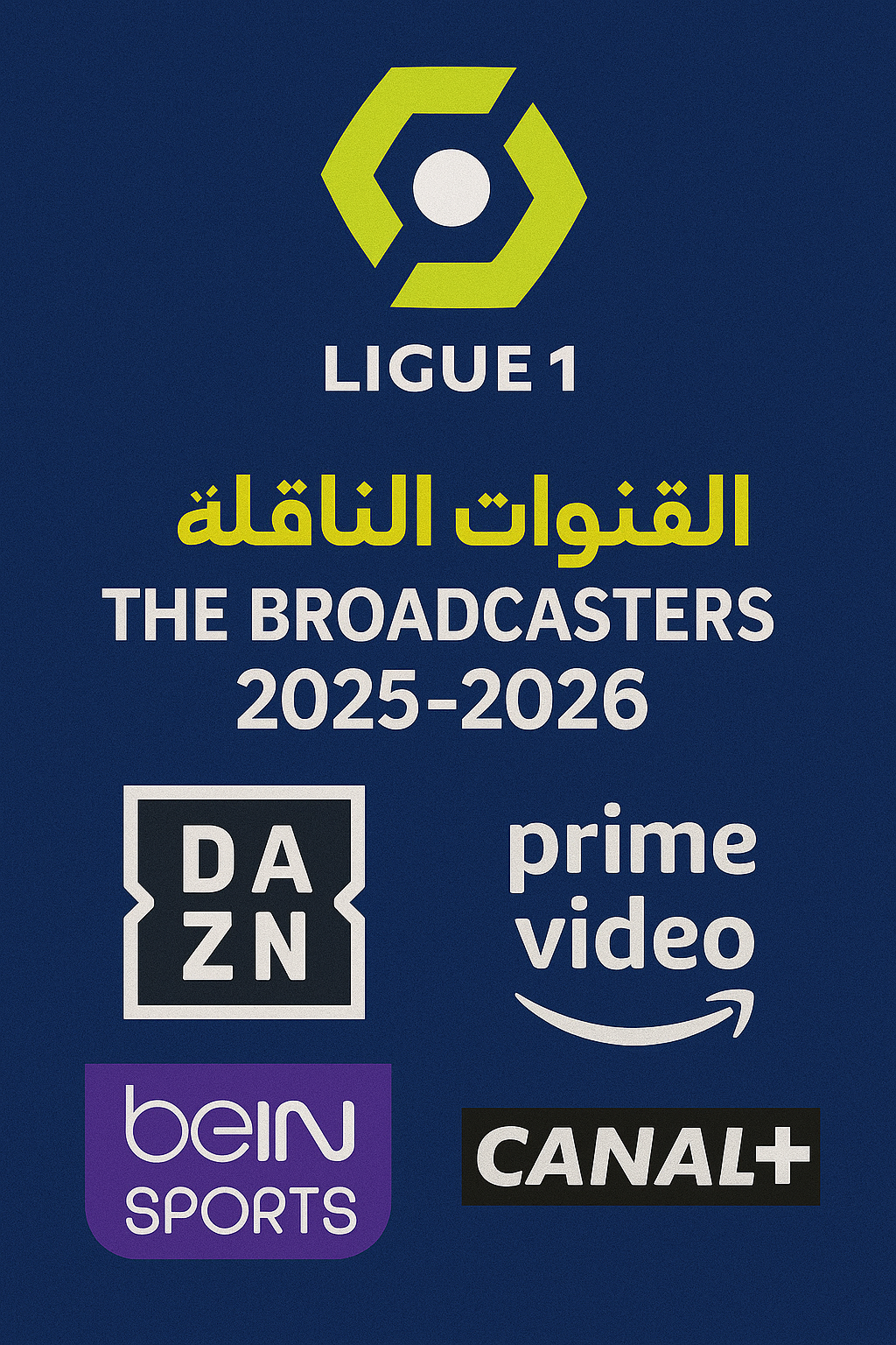 القنوات الناقلة للدوري الفرنسي 2025-2026