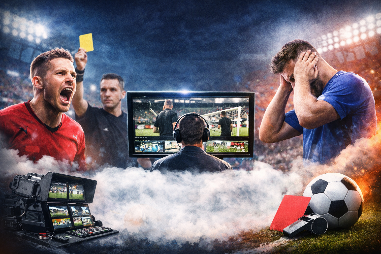 📰 جدل مستمر حول تقنية VAR: هل أنقذت كرة القدم أم قتلت متعتها؟