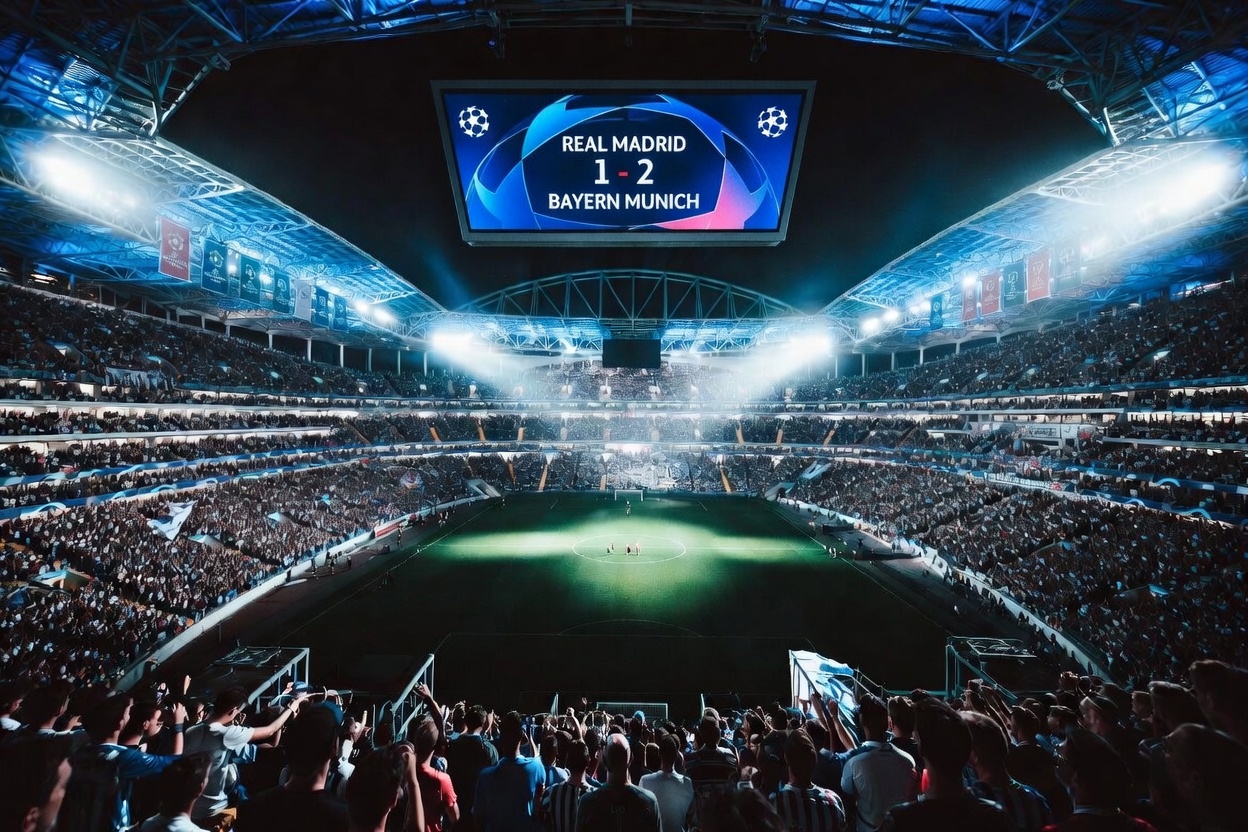 دوري أبطال أوروبا 2026: بايرن ميونخ يصدم ريال مدريد وباريس سان جيرمان يسيطر على ليفربول في ذهاب ربع النهائي